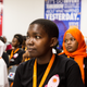 Hyasinta Luhinga, 18, at the Girls Entrepreneurship Summit in Dar es Salaam